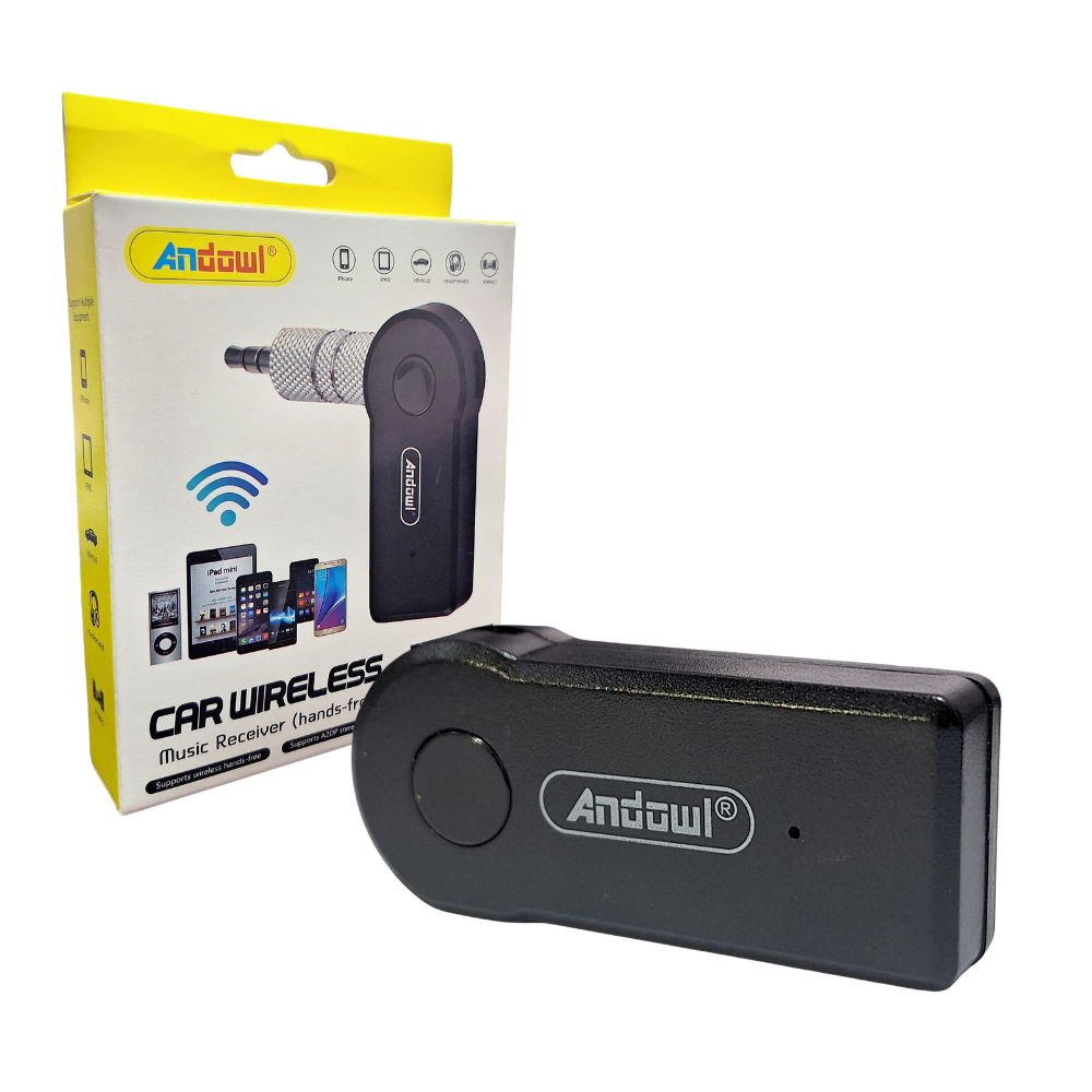 Receptor Bluetooth Plug 3.5mm Para Autos / parlantes ANDOWL