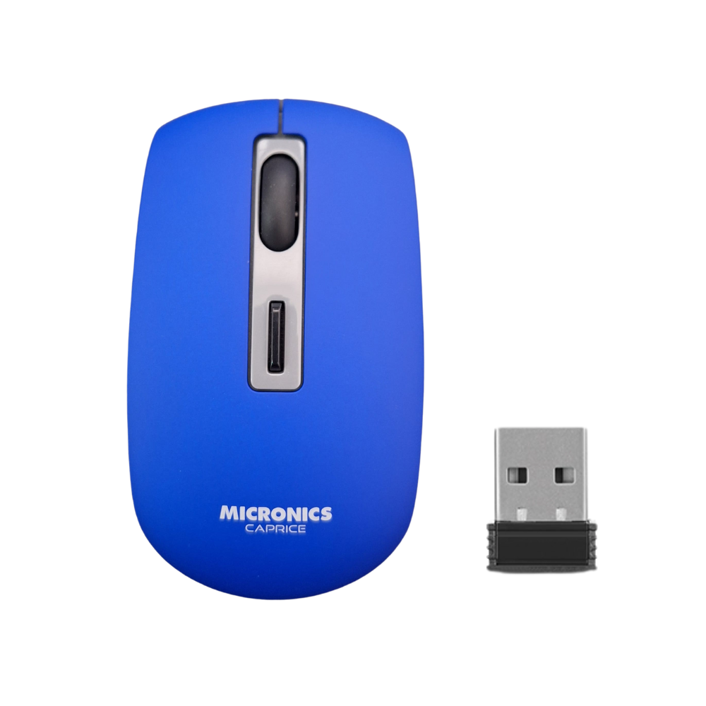 Mouse Micronics Caprice Recargable Inalambrico 2.4Ghz bluetooth1600Dpi