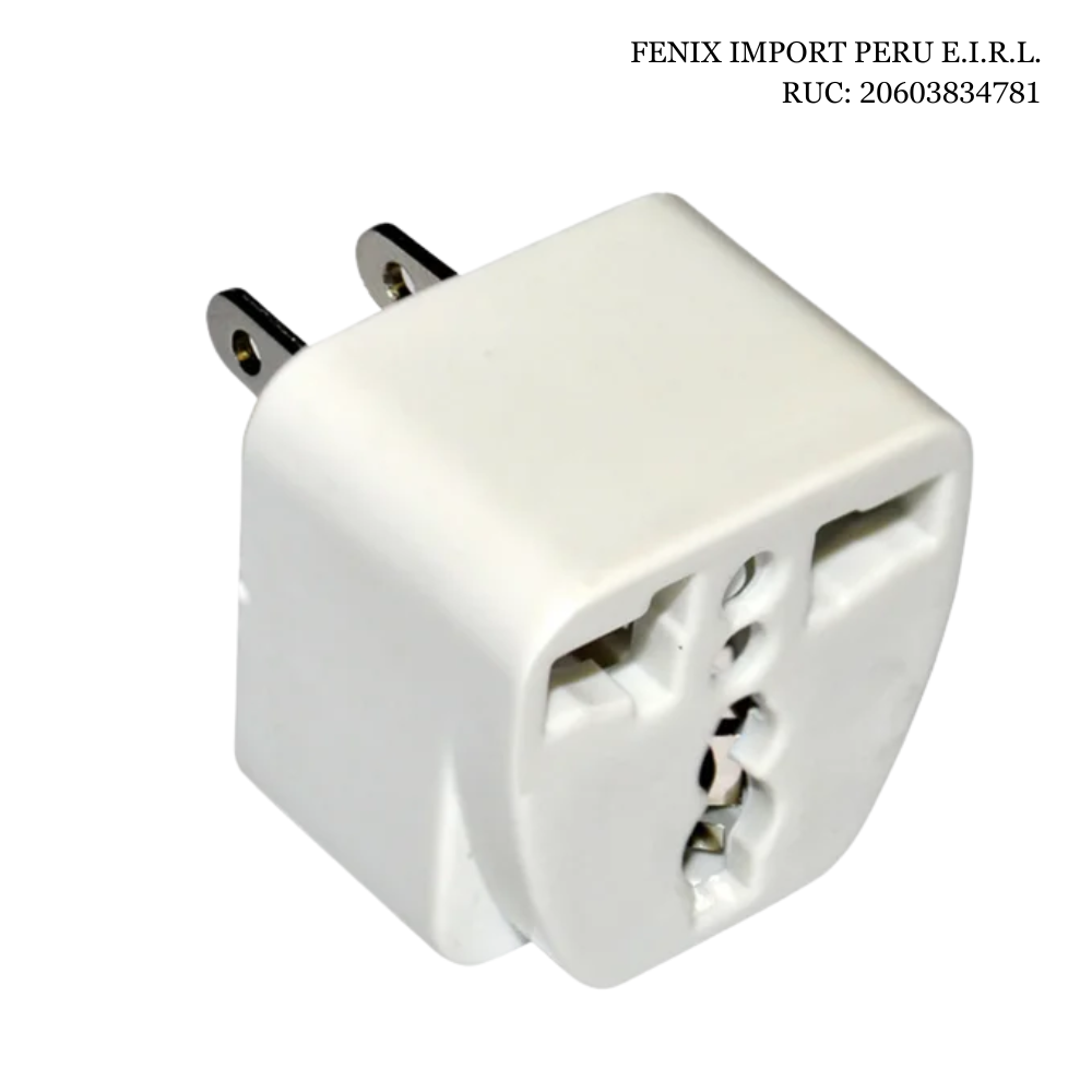Adaptador Enchufe Plano Múltiples Opalux AP-6048