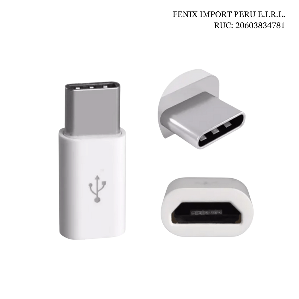 Adaptador Otg De Microusb V8 A Tipo C