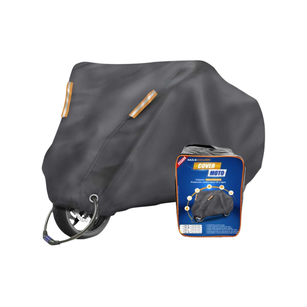 Cobertor para Moto Pesado Impermeable  MAXCOVER - Talla M  