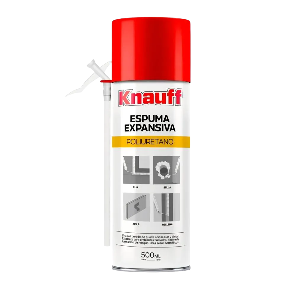 Espuma Expansiva De Poliuretano 500 ml Knauff