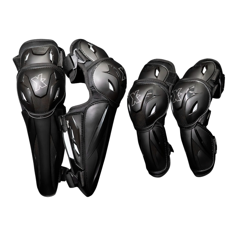  Rodilleras Y Coderas Kit de Seguridad para Motociclista Antigolpes -  XKUDO R39 