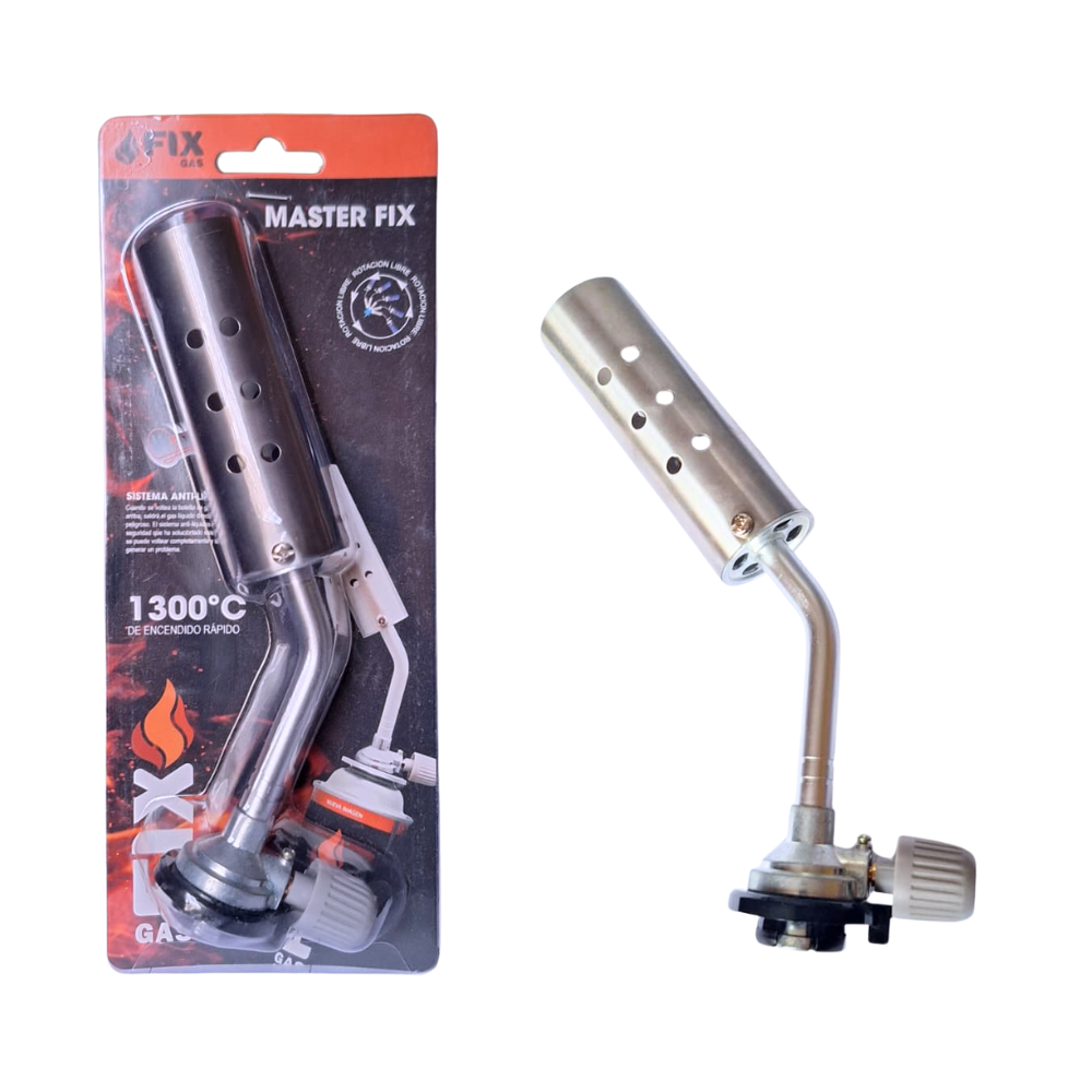 Soplete Flameador Con Sistema Clip De Alta Temperatura Fix Master 1300°C