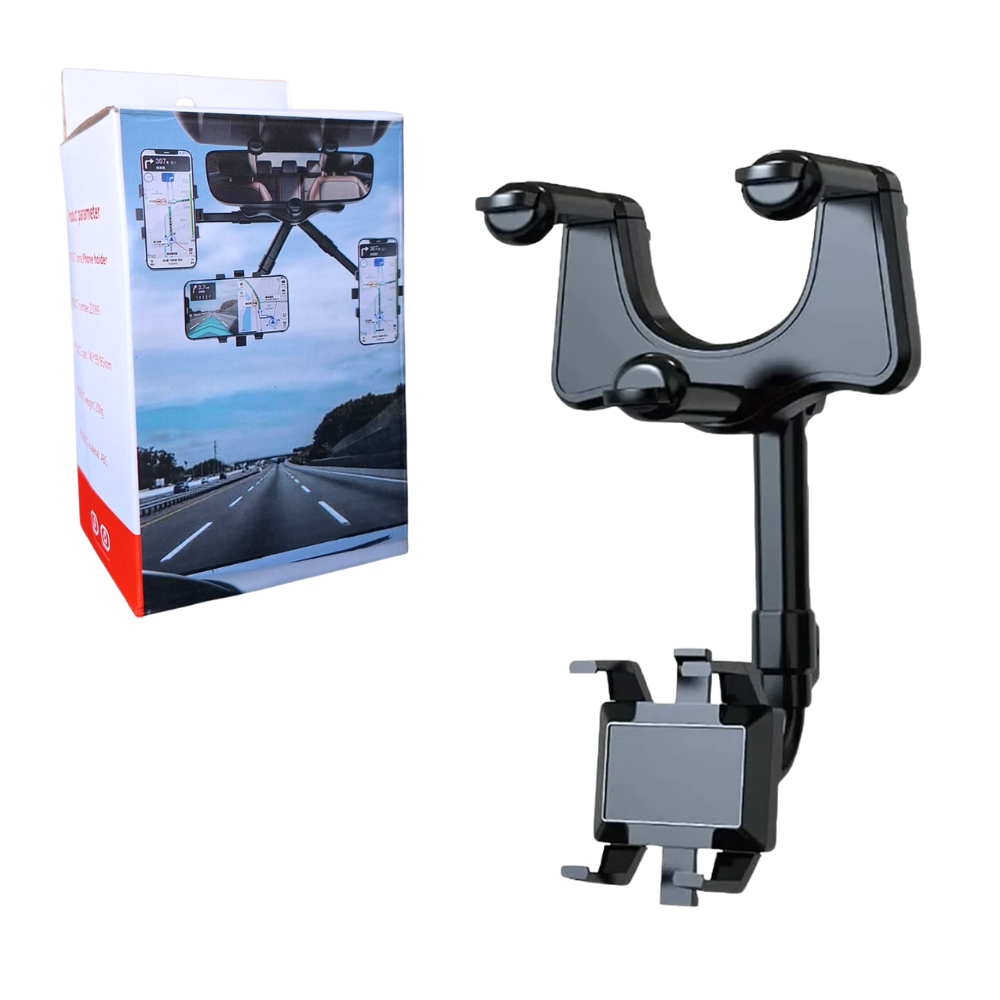 Soporte de Celular Para Retrovisor de Auto con Rotacion 360° ZJ099