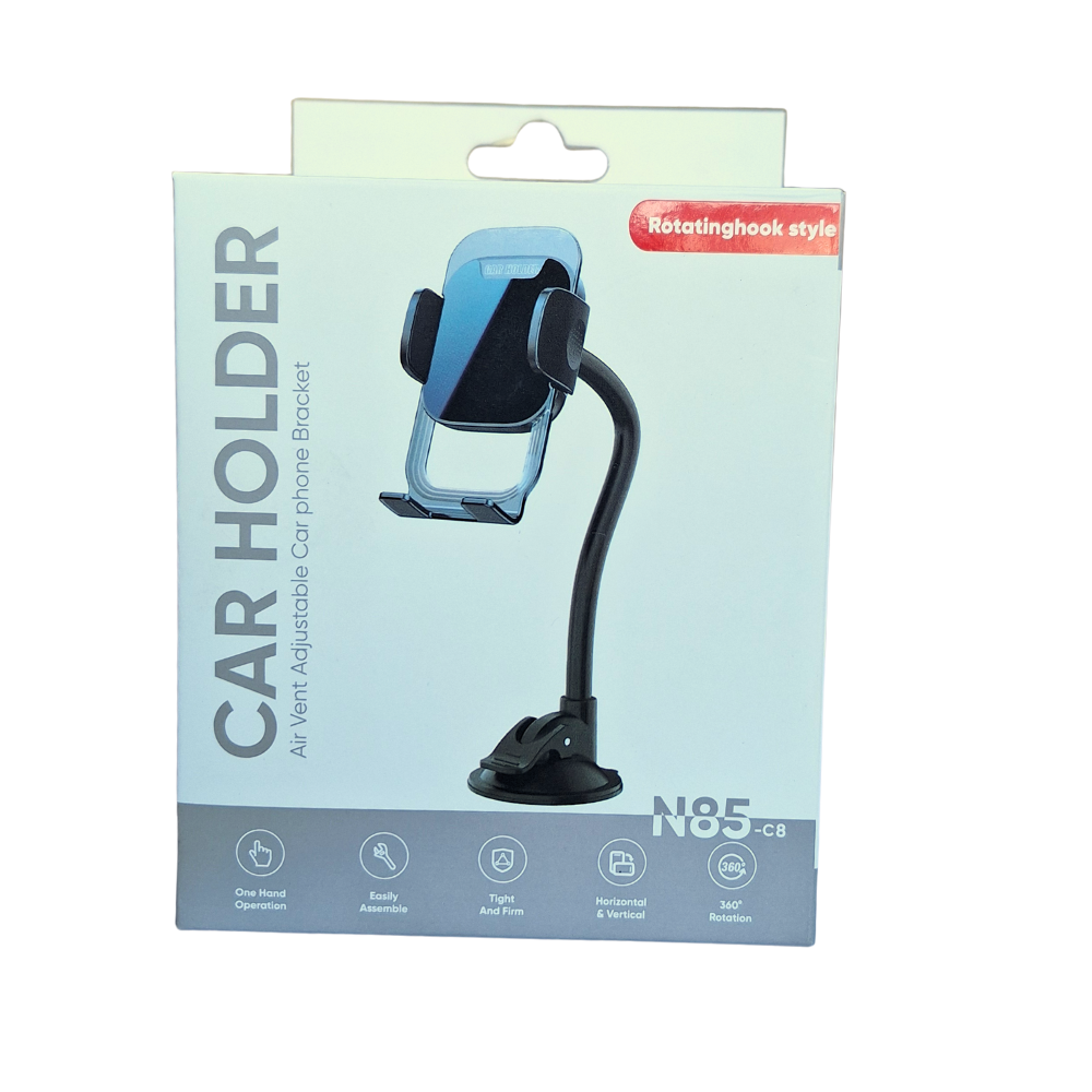 Soporte Flexible  De Celular Para Ventana Auto N85-C8