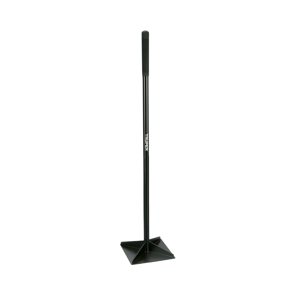 Pison Compactador TRUPER 10" x 10" Con Mango De Acero 48"
