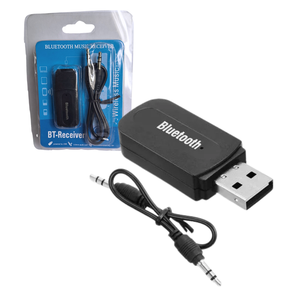 Receptor Bluetooth Dual Plug y Usb Para Autos / parlantes BT-163