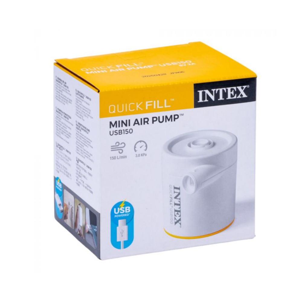 Inflador Electrico USB Tipo C Portatil QuickFill 150