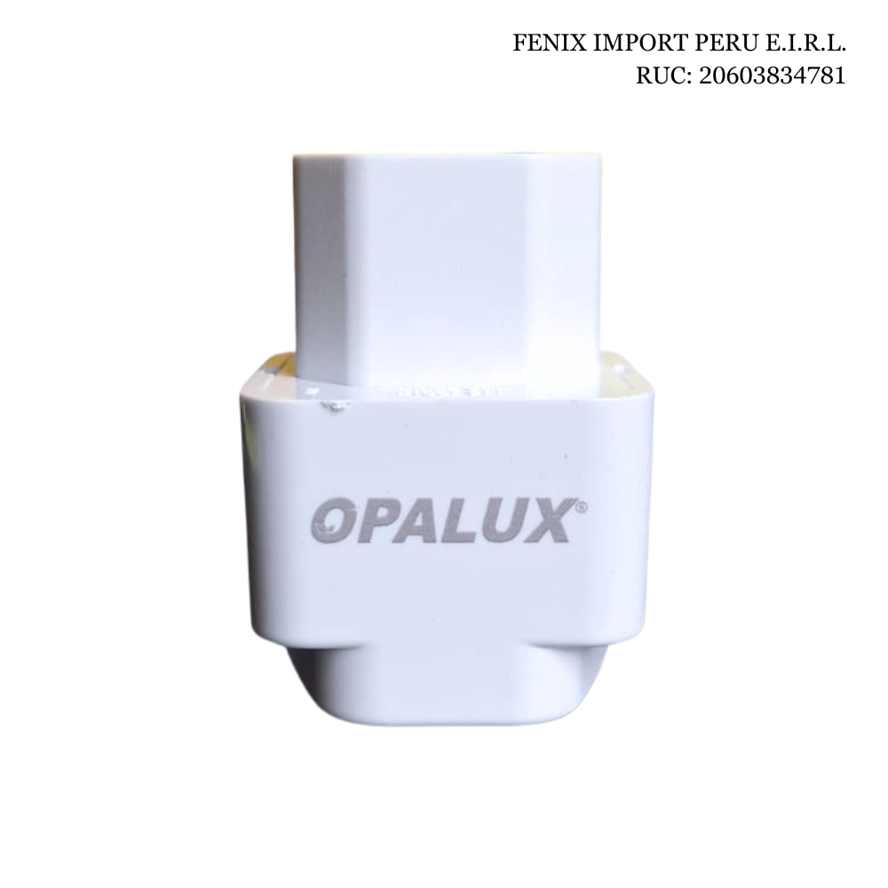 Adaptador Multiple 10A 220v AC Opalux OP-603-R