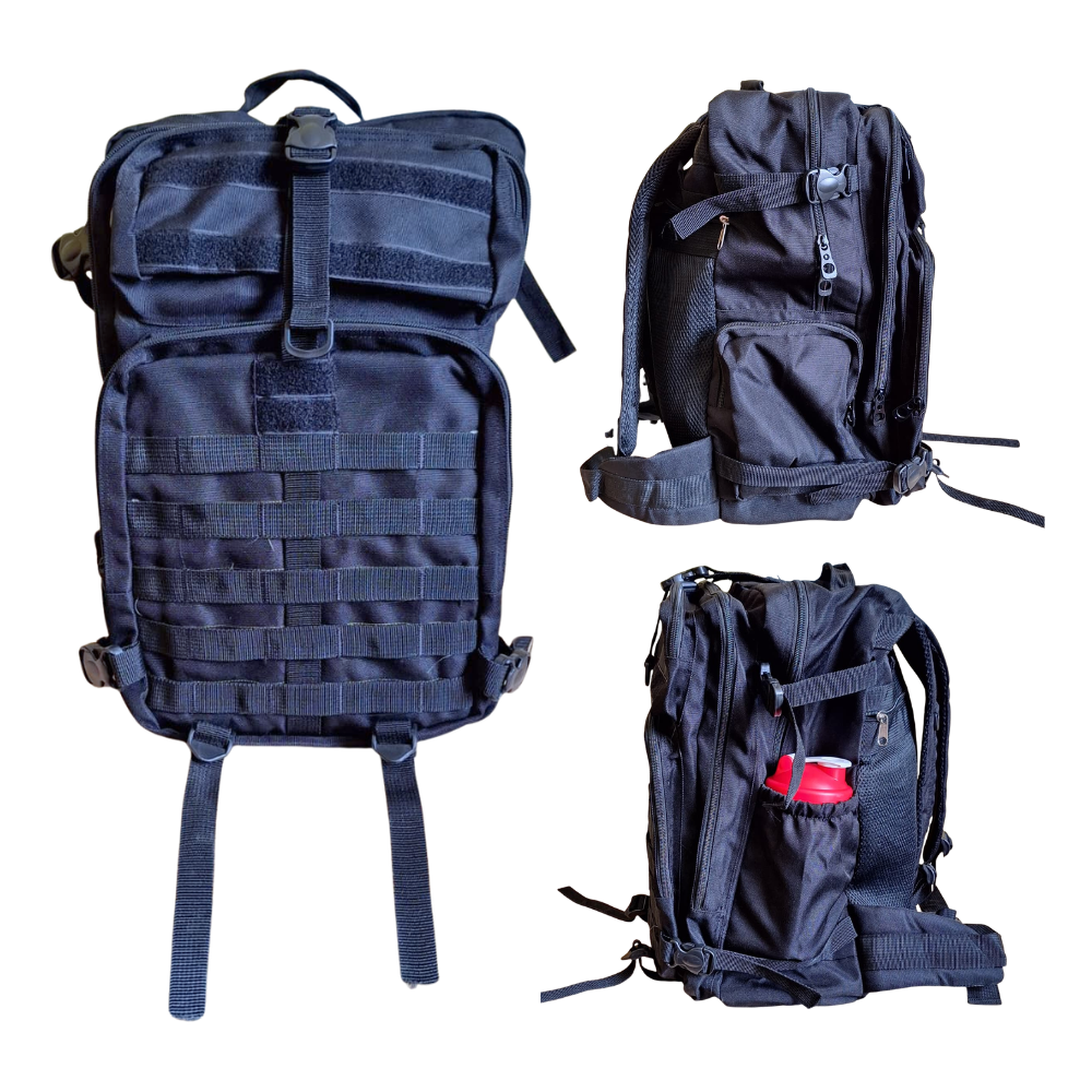 Mochila Tactica Tipo Militar Grande De 45 Litros Camping 6 Compartimientos