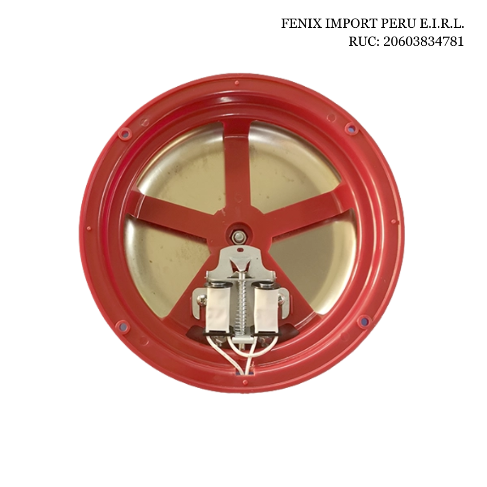 Timbre Industrial Redondo de Metal 4" OPALUX 72.04.220