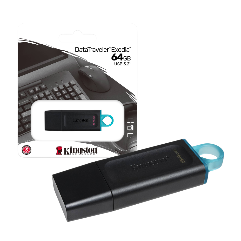 Memoria USB 64gb 3.2 Kingston DataTraveler Exodia DTX
