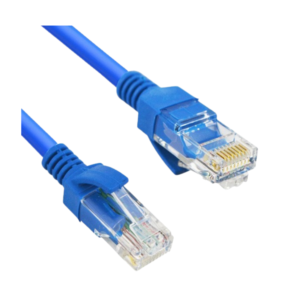 Cable de red Ethernet Cat-5E de 5 metros Azul