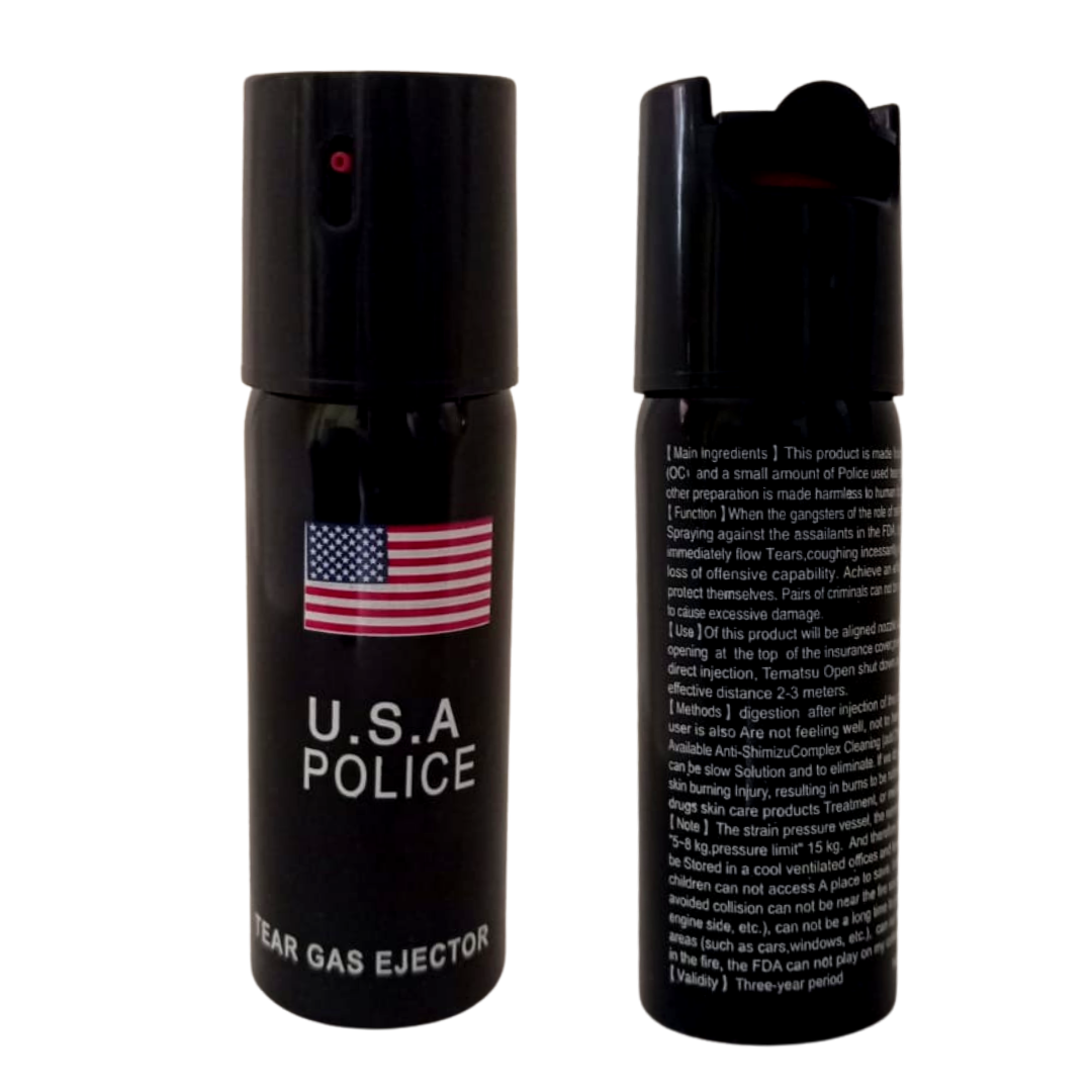 Gas Pimienta Spray 60ml Defensa Personal Protección