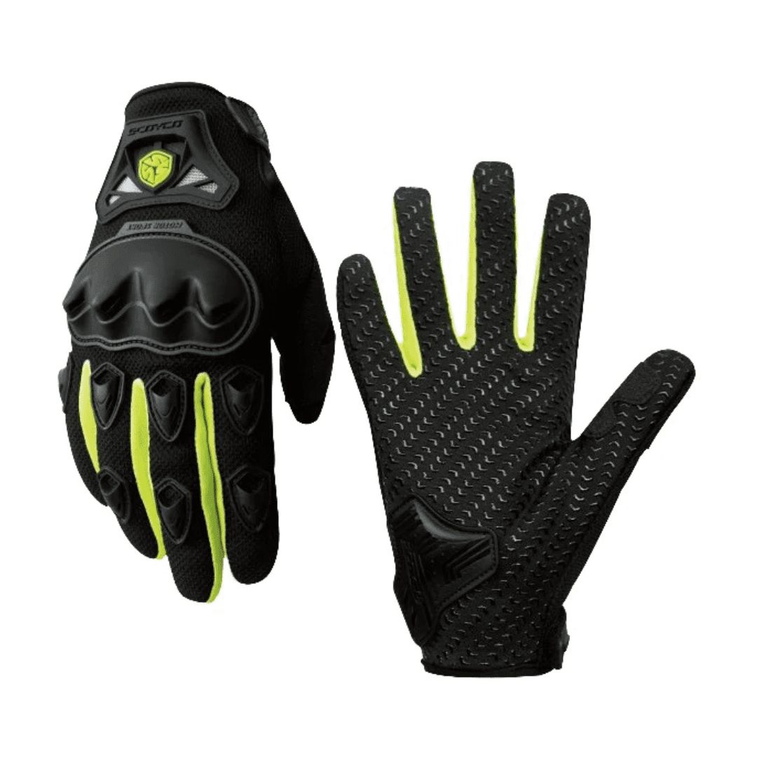 Guantes Antideslizantes Protección Motociclistas Scoyco MC29 Talla XL