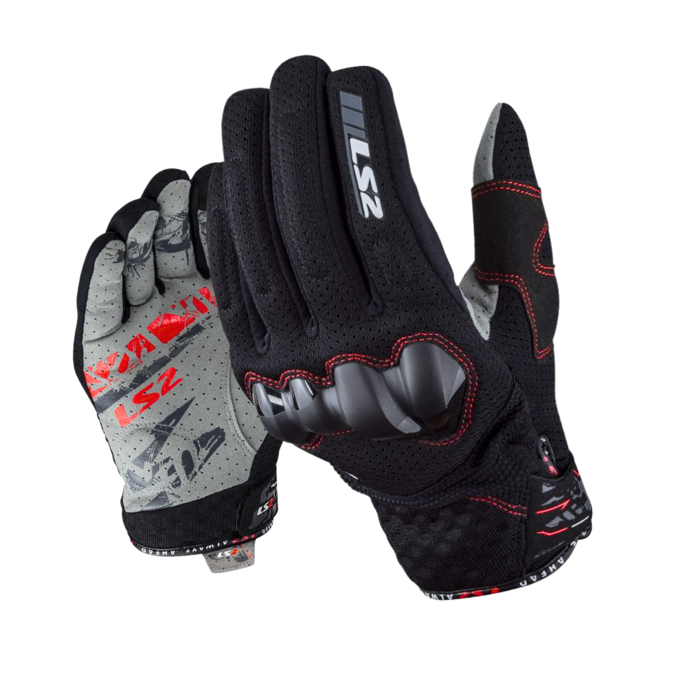 Guante Para Motociclista LS2 Chaki Talla M