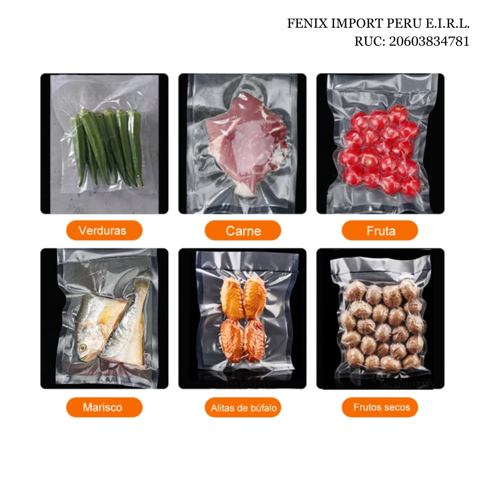 Selladora Automática de Bolsas al vacio Para Alimentos Y Más - VACUUM SEALER