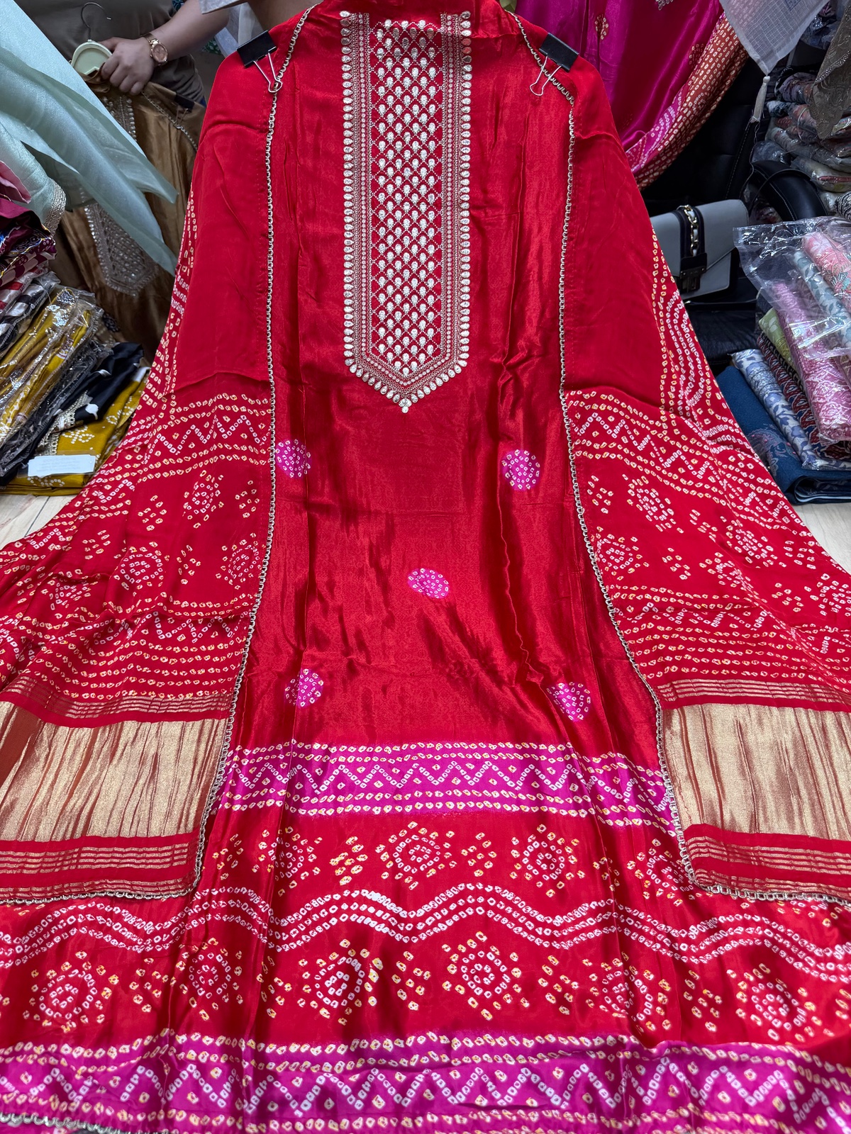 Viral Lagdi Patta Gajji Silk - View 3