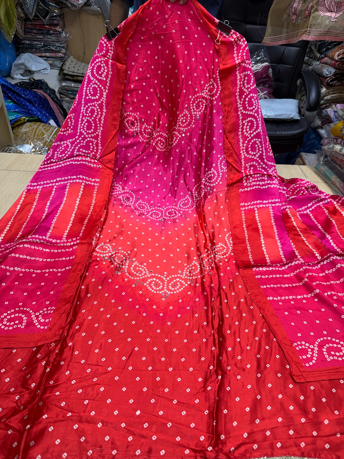 Ombre Jaipuri Gajji Silk - View 2