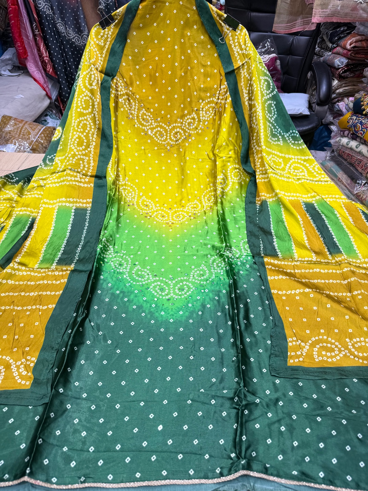 Ombre Jaipuri Gajji Silk - View 3