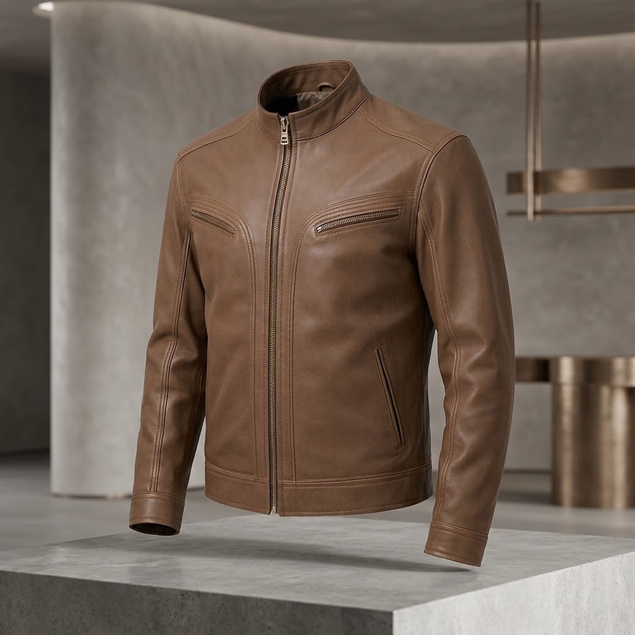 Slim Fit Leather Jackets