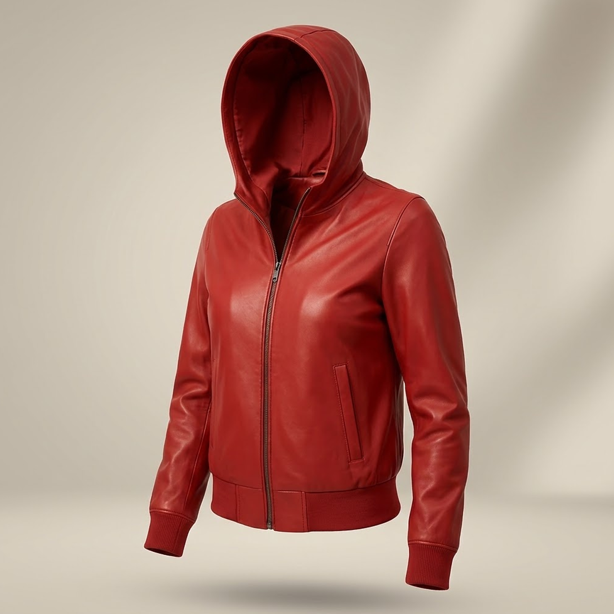 Red Leather Jackets