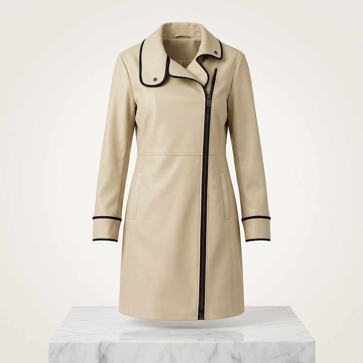 Trench Leather Coats