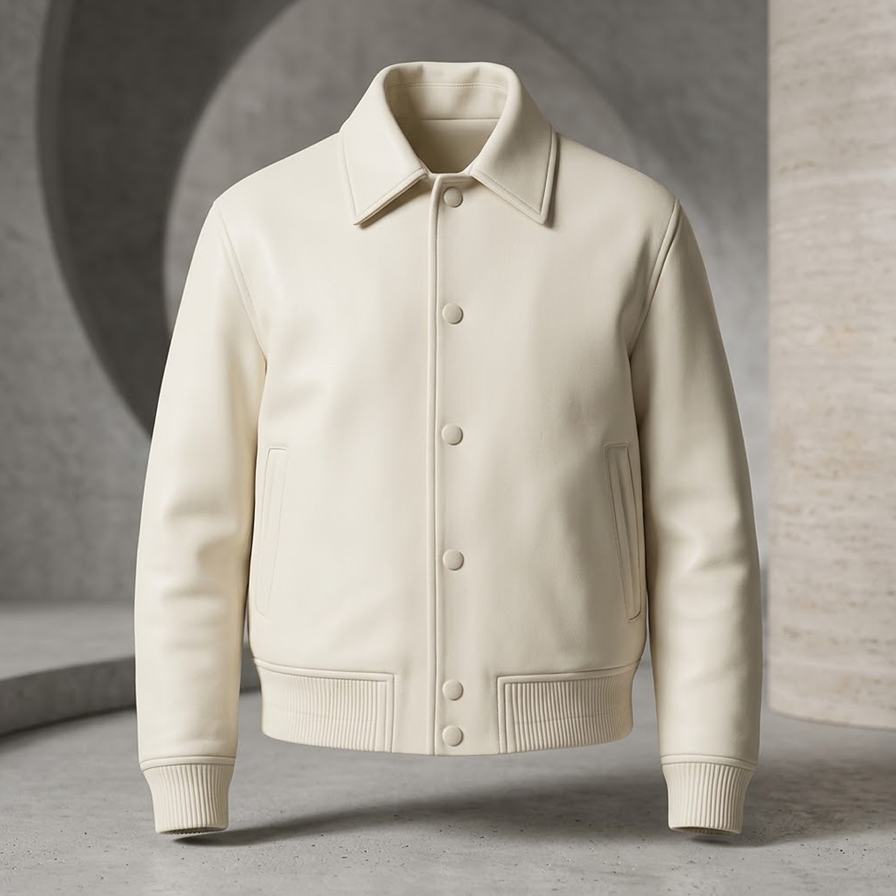 White Leather Jackets