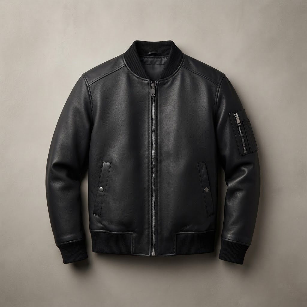 Men's Bomber Leather Jackets