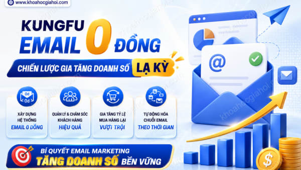 Khoá Học Kungfu Email 0 Đồng Và Chiến Lược Gia Tăng Doanh Số Lạ Kỳ