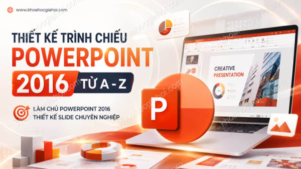 Khóa Học Thiết Kế Trình Chiếu Powerpoint 2016 Từ A - Z