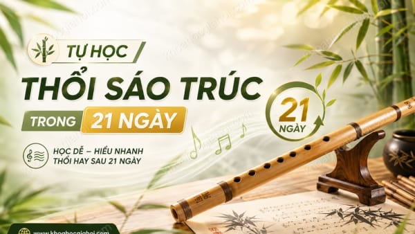 Khóa Học Tự Học Thổi Sáo Trúc Trong 21 Ngày