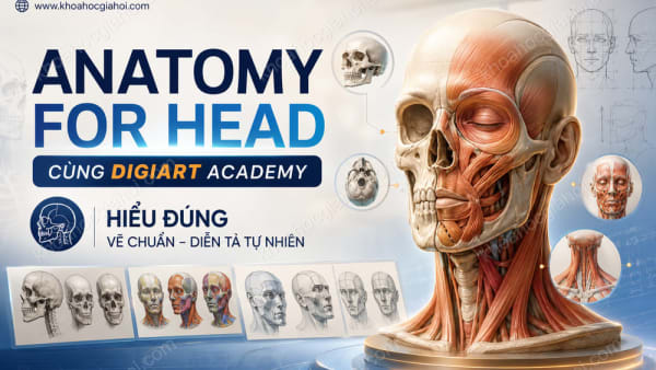Khóa Học Anatomy For Head Cùng Digiart Academy