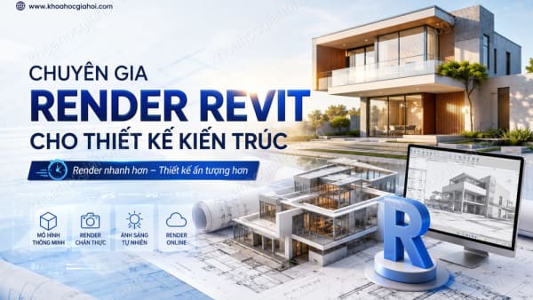 Khóa Học Chuyên Gia Render Revit Cho Thiết Kế Kiến Trúc