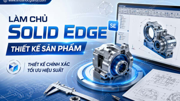 Khóa Học Làm Chủ Solid Edge Thiết Kế Sản Phẩm