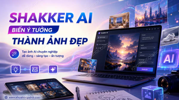 Khóa Học Shakker AI – Biến Ý Tưởng Thành Ảnh Đẹp