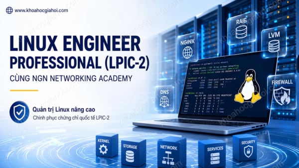 Khóa Học Linux Engineer Professional (LPIC-2) Cùng NGN Networking Academy
