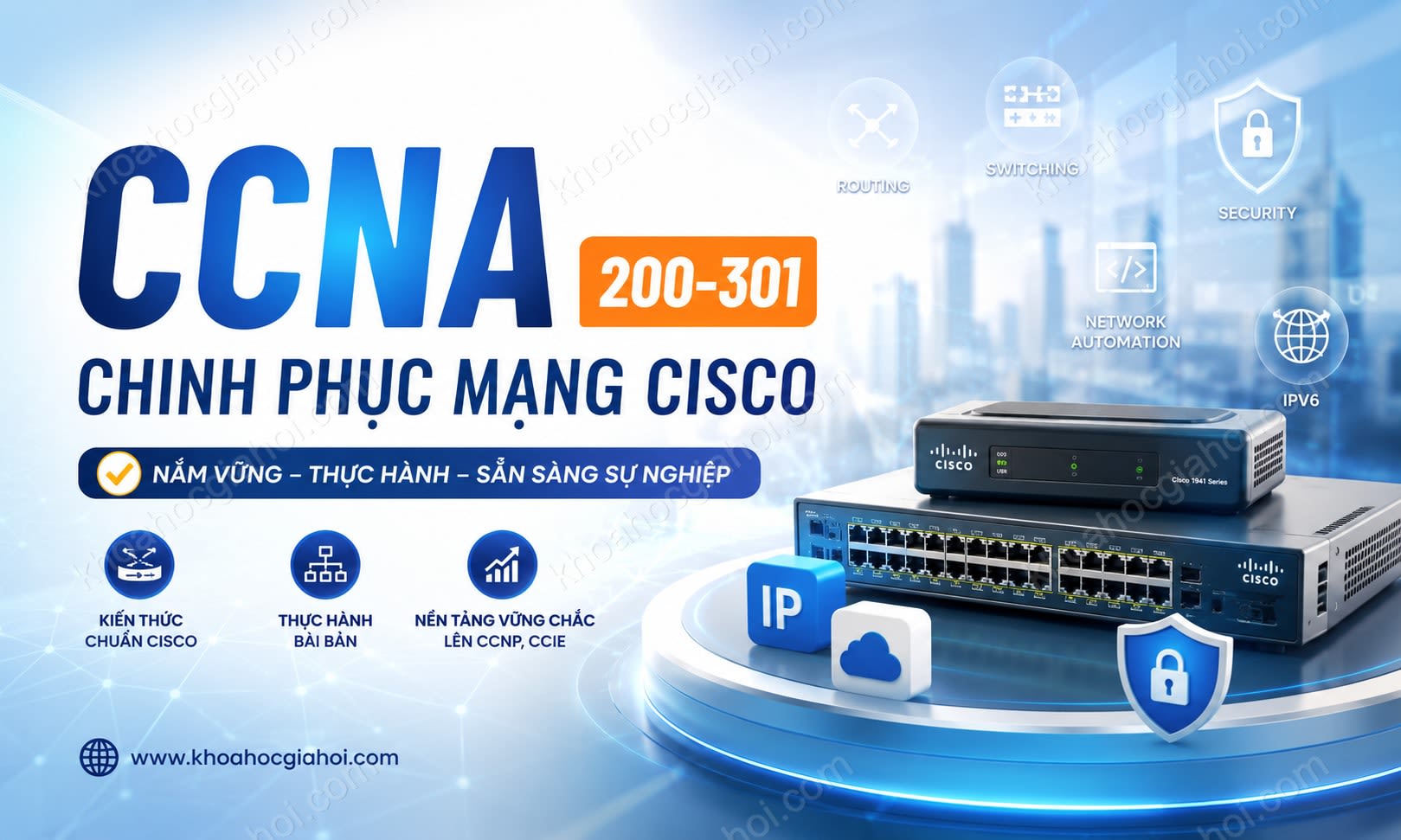 Khóa Học CCNA 200-301 : Full Cùng Nguyễn Phú Thịnh - Kai.edubit.vn