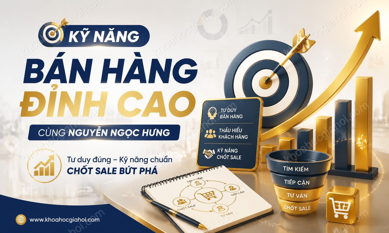 Khóa Học Kỹ Năng Bán Hàng Đỉnh Cao Cùng Nguyễn Ngọc Hưng Khóa Học Kỹ Năng Bán Hàng Đỉnh Cao Cùng Nguyễn Ngọc Hưng