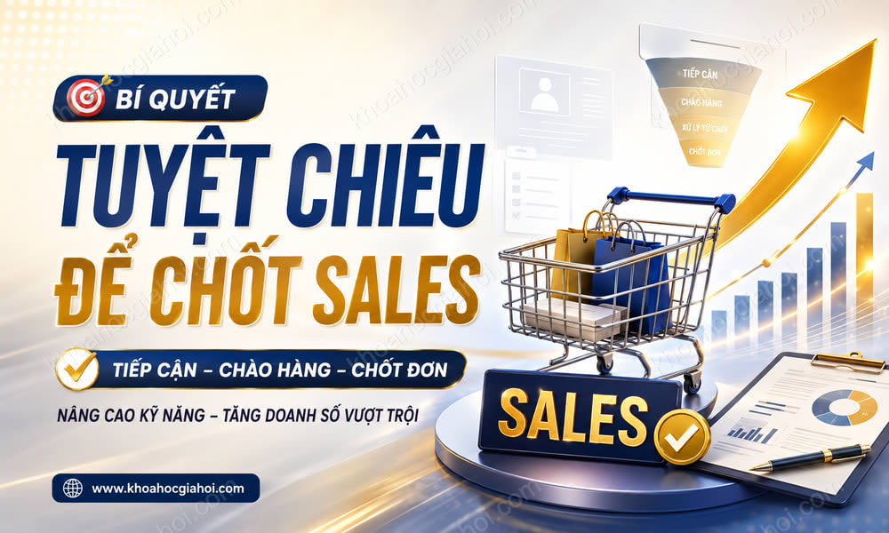 Khóa Học Tuyệt Chiêu Để Chốt Sales