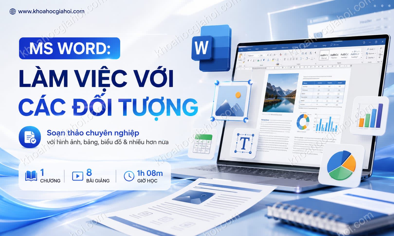 Khóa học MS Word: Làm việc với các đối tượng