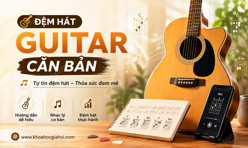 Khóa Học Đệm Hát Guitar Căn Bản