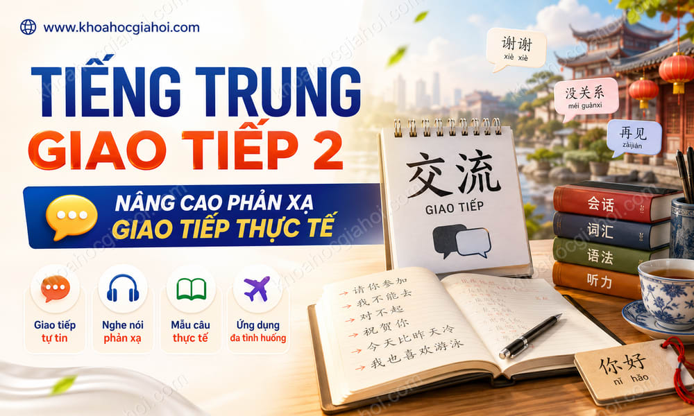 Khóa Học Tiếng Trung Giao Tiếp - 2