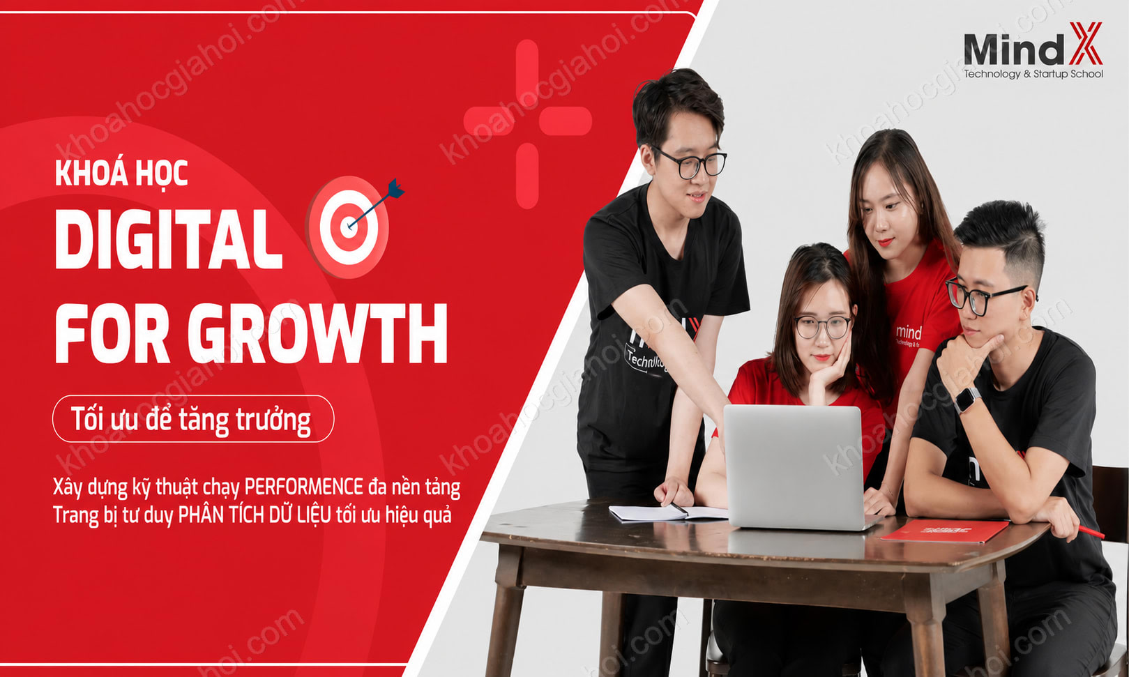 Khóa Học Digital For Growth Marketing Cùng MindX Khóa Học Digital For Growth Marketing Cùng MindX
