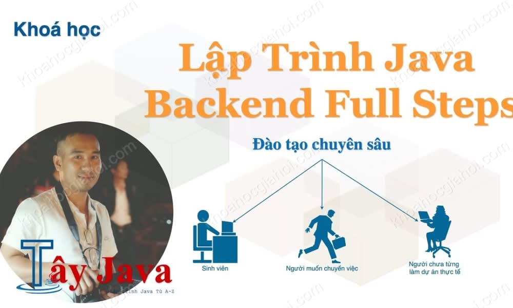 Khóa Học Lập Trình Java Backend Full Steps Cùng Tây Java