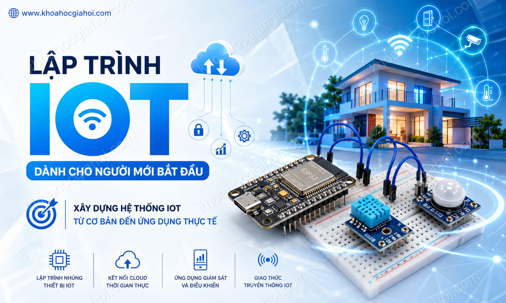 Khoá Học Lập Trình Iot Dành Cho Người Mới Bắt Đầu Khoá Học Lập Trình Iot Dành Cho Người Mới Bắt Đầu