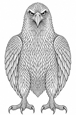 Engraved eagle artwork for the Zynith Labs design and growth studio