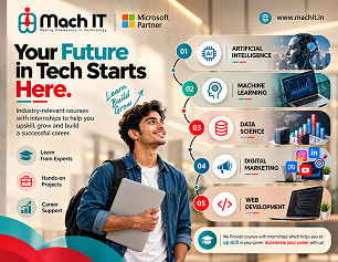 Mach IT poster: Your Future in Tech Starts Here