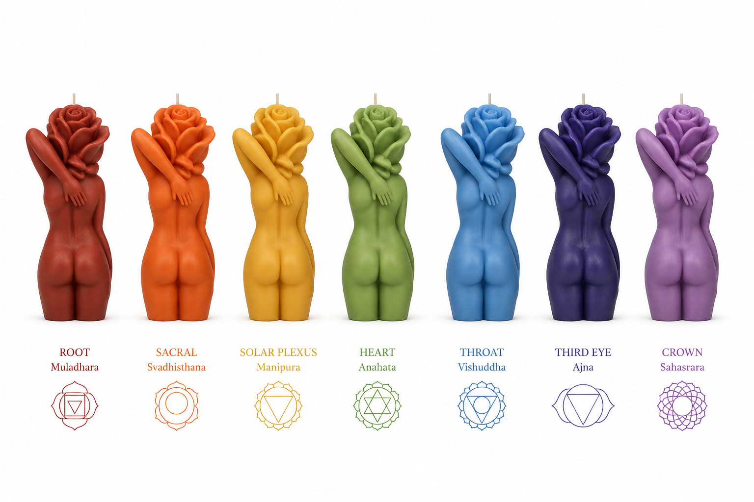 The Power to Command — Chakra Candle — view 2